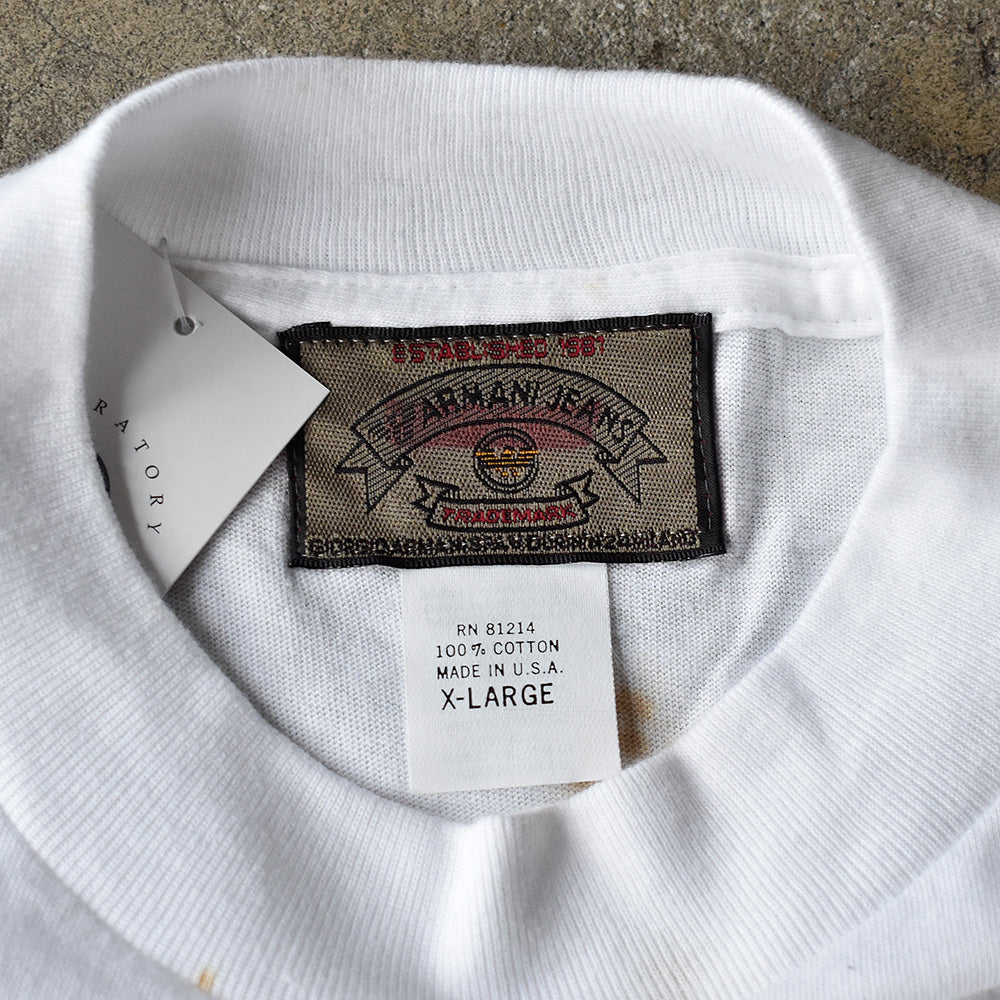 90's デッドストック！ “ARMANI EXCHANGE“ Tシャツ USA製 250628H