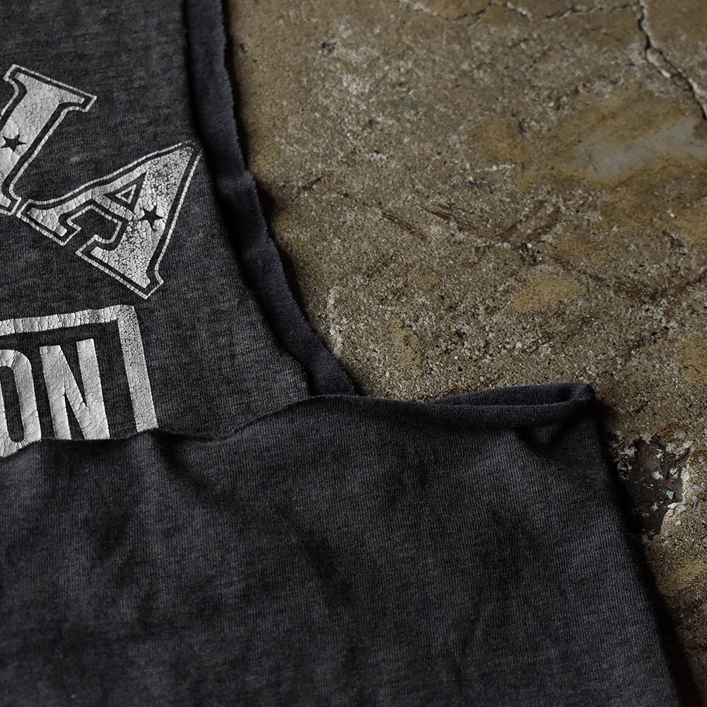 80's “Harley-Davidson“ ロゴ カットオフ！ バイク Tシャツ 250730H