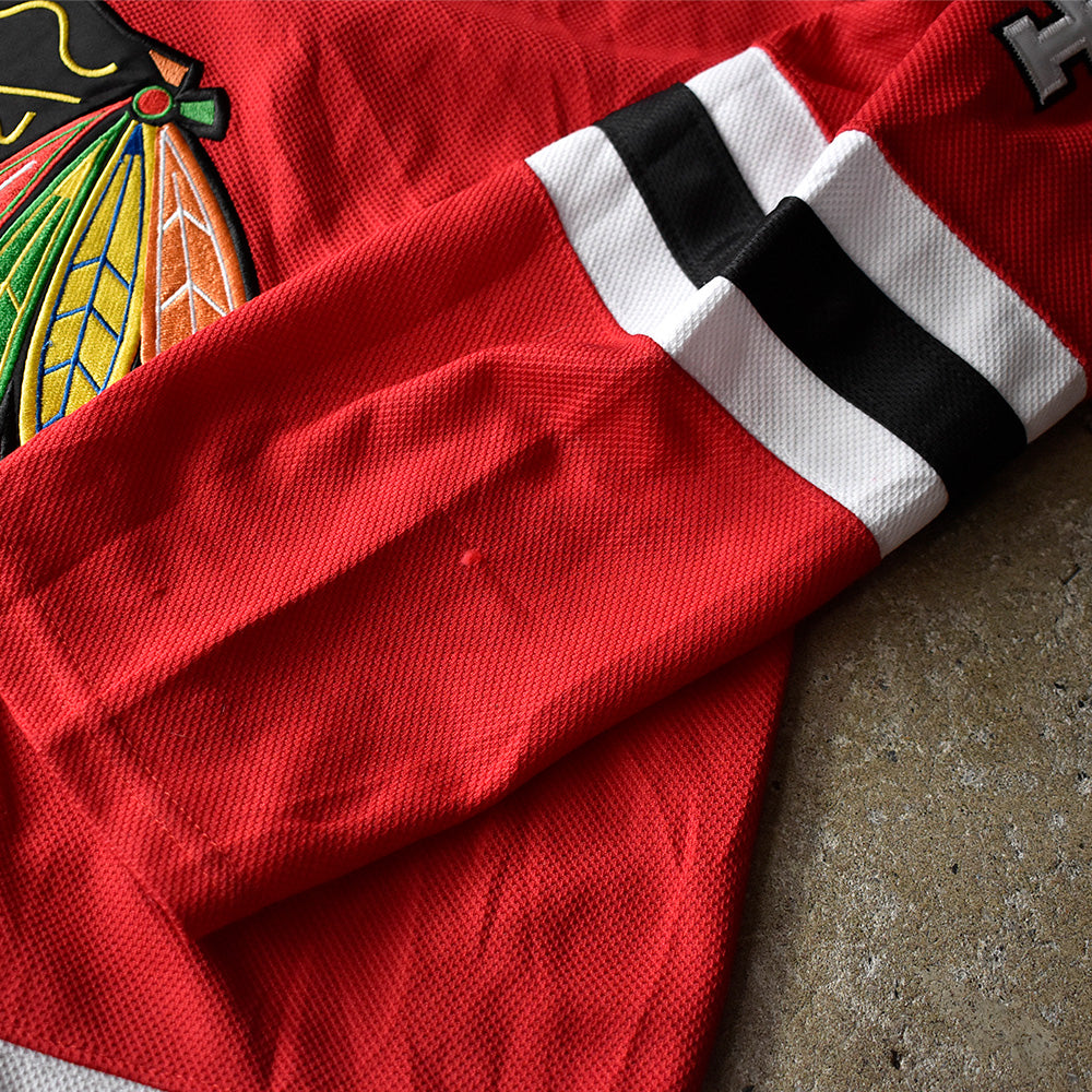 Reebok NHL “Chicago Blackhawks” ホッケーシャツ カナダ製 240805H