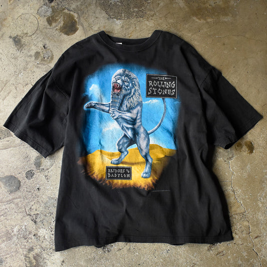 90's The Rolling Stones “Bridges to Babylon Europe Tour” ロック Tシャツ 231127H