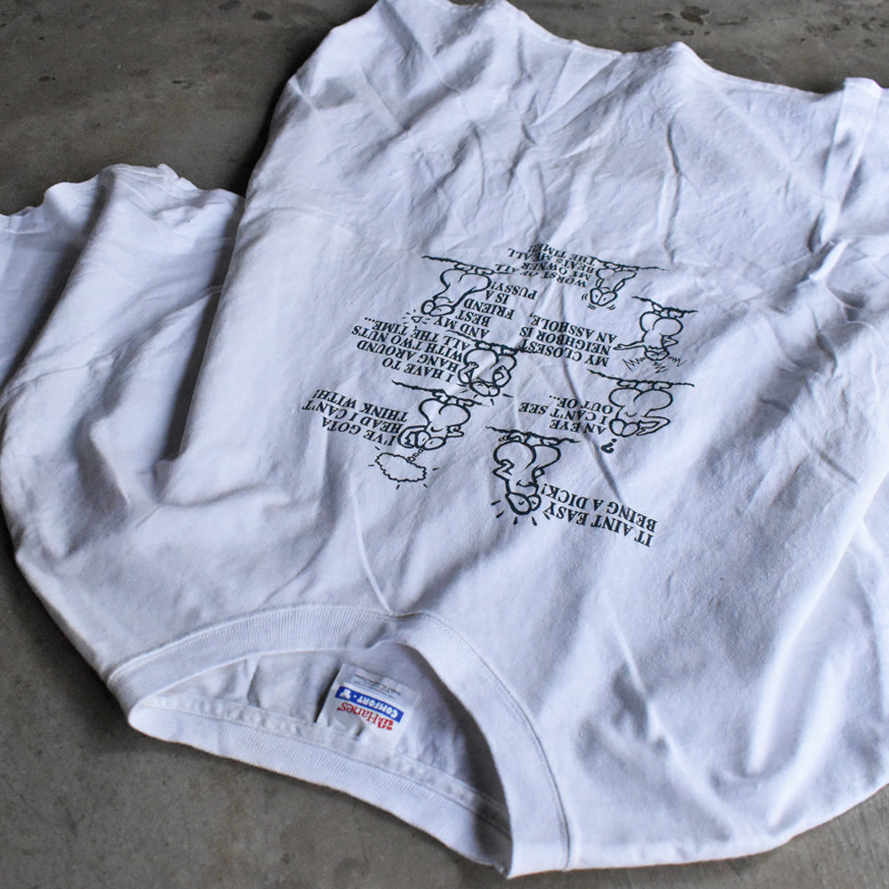 Hanes “DICK” プリント Tシャツ 240602