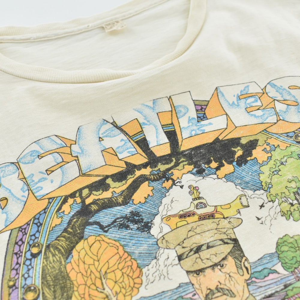 70's The Beatles "Yellow Submarine" ロックTシャツ 260811H