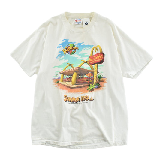 90's Flintstones × McDonald’s Tシャツ USA製 260320H