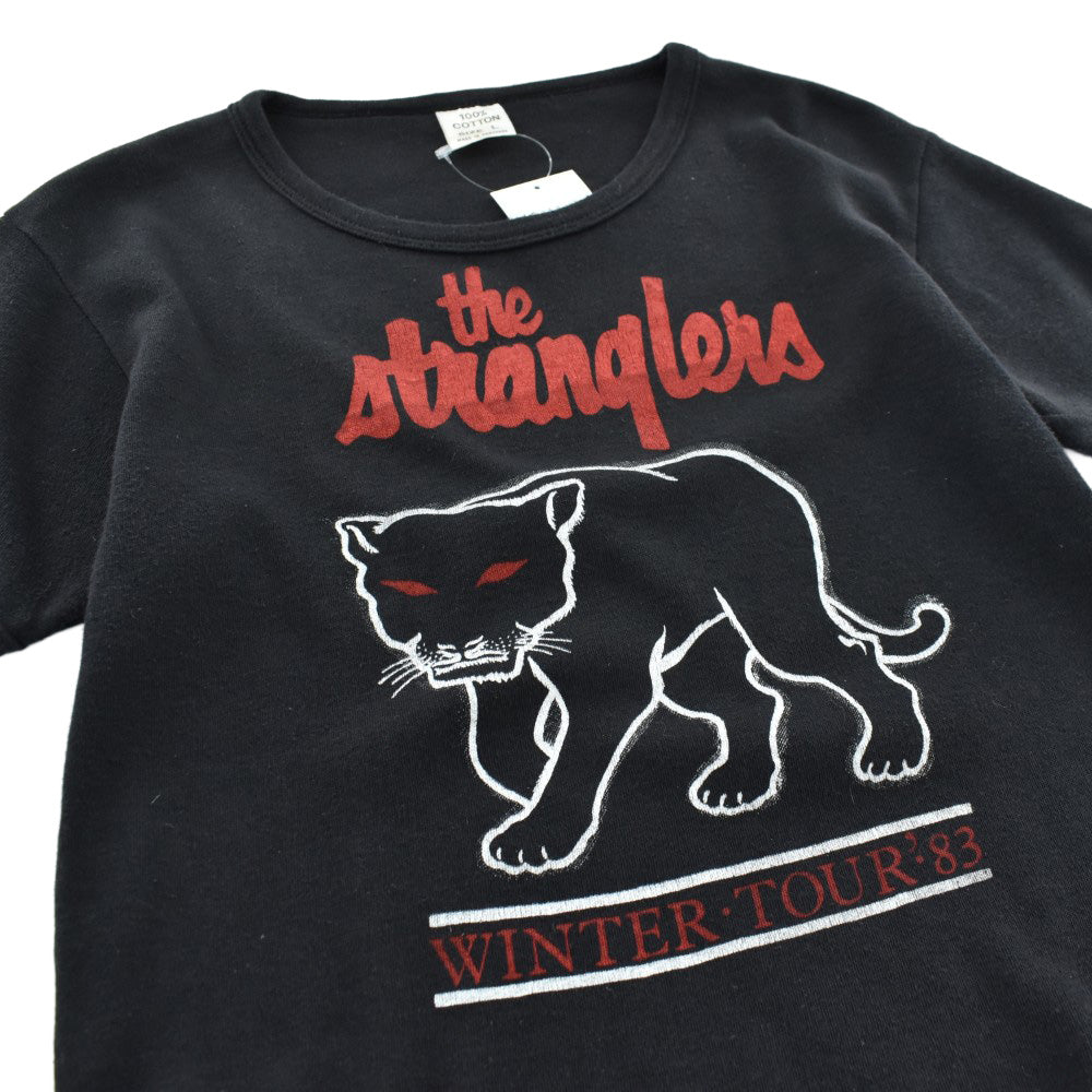 80’s The Stranglers "Feline Winter Tour ‘83" ニューウェーブ ロックT Noirshirt掲載 261027H