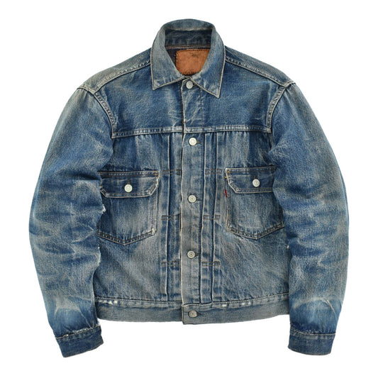 50's Levi's 517XX 2nd ブランケットライナー 革パッチ デニムジャケット 260612H831