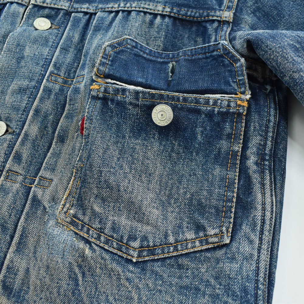 50's Levi's 517XX 2nd ブランケットライナー 革パッチ デニムジャケット 260612H831
