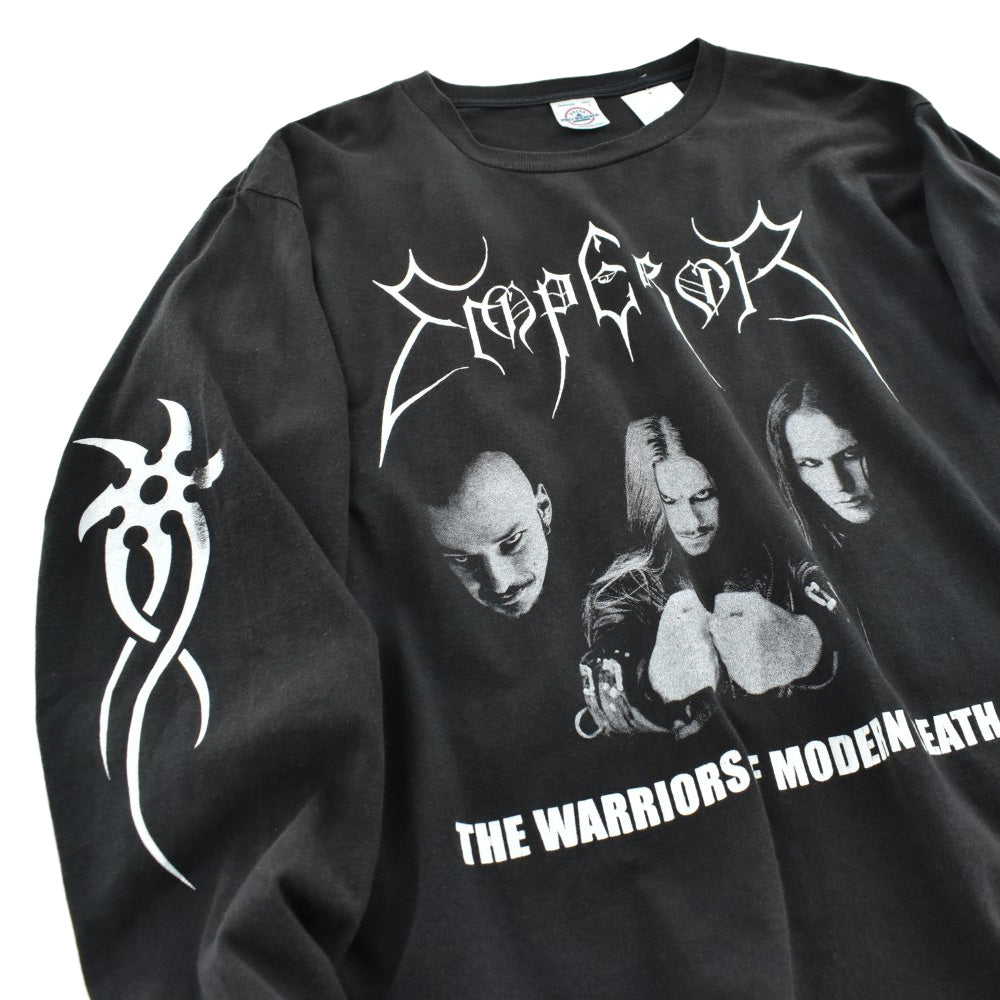 90’s Emperor “The Warriors of Modern Death” IX Equilibrium ブラックメタル ロンT 261020HT62