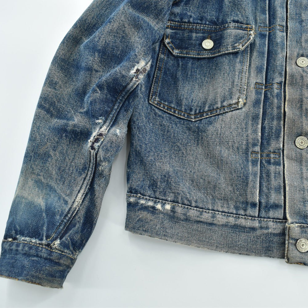 50's Levi's 517XX 2nd ブランケットライナー 革パッチ デニムジャケット 260612H831