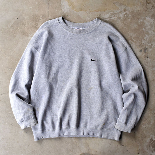 90’s NIKE ロゴスウェット USA製 グレー 251028H