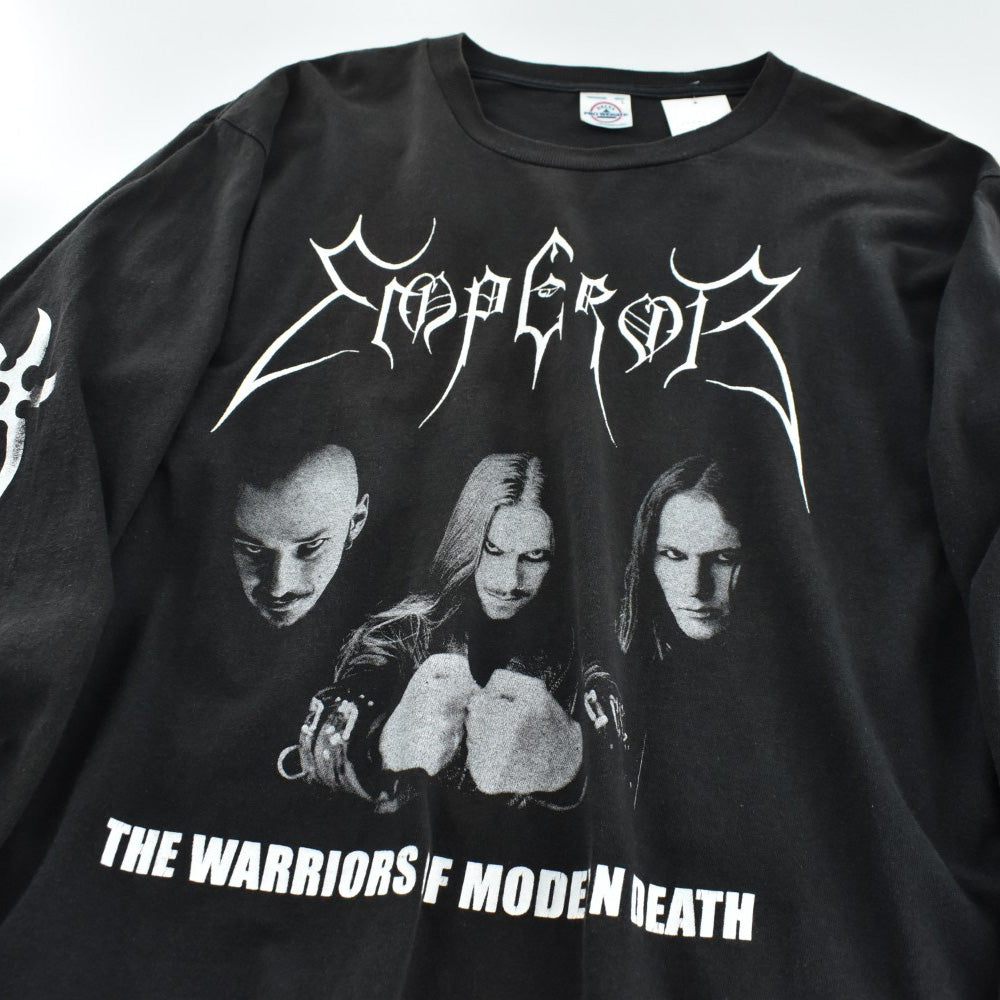 90’s Emperor “The Warriors of Modern Death” IX Equilibrium ブラックメタル ロンT 261020HT62