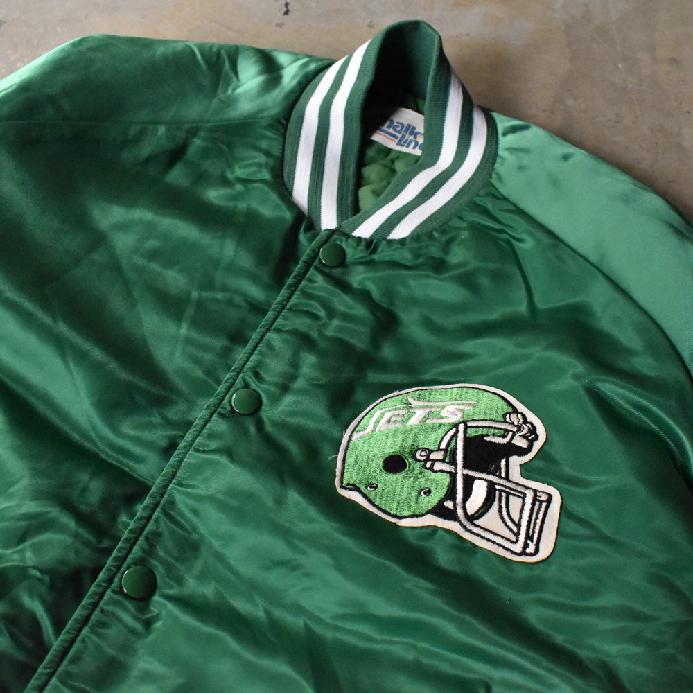 80's Chalk Line “NFL New York Jets” スタジャン アワードジャケット 241213