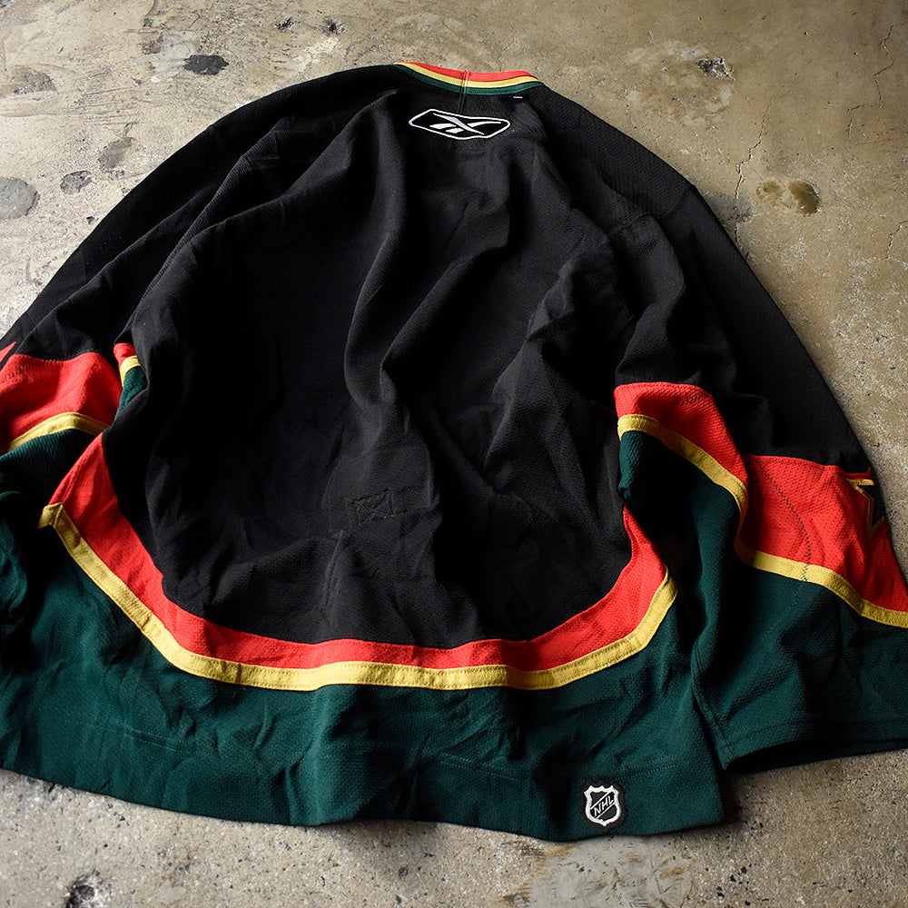 Y2K Reebok NHL “Dallas Stars” ホッケーシャツ 240320H