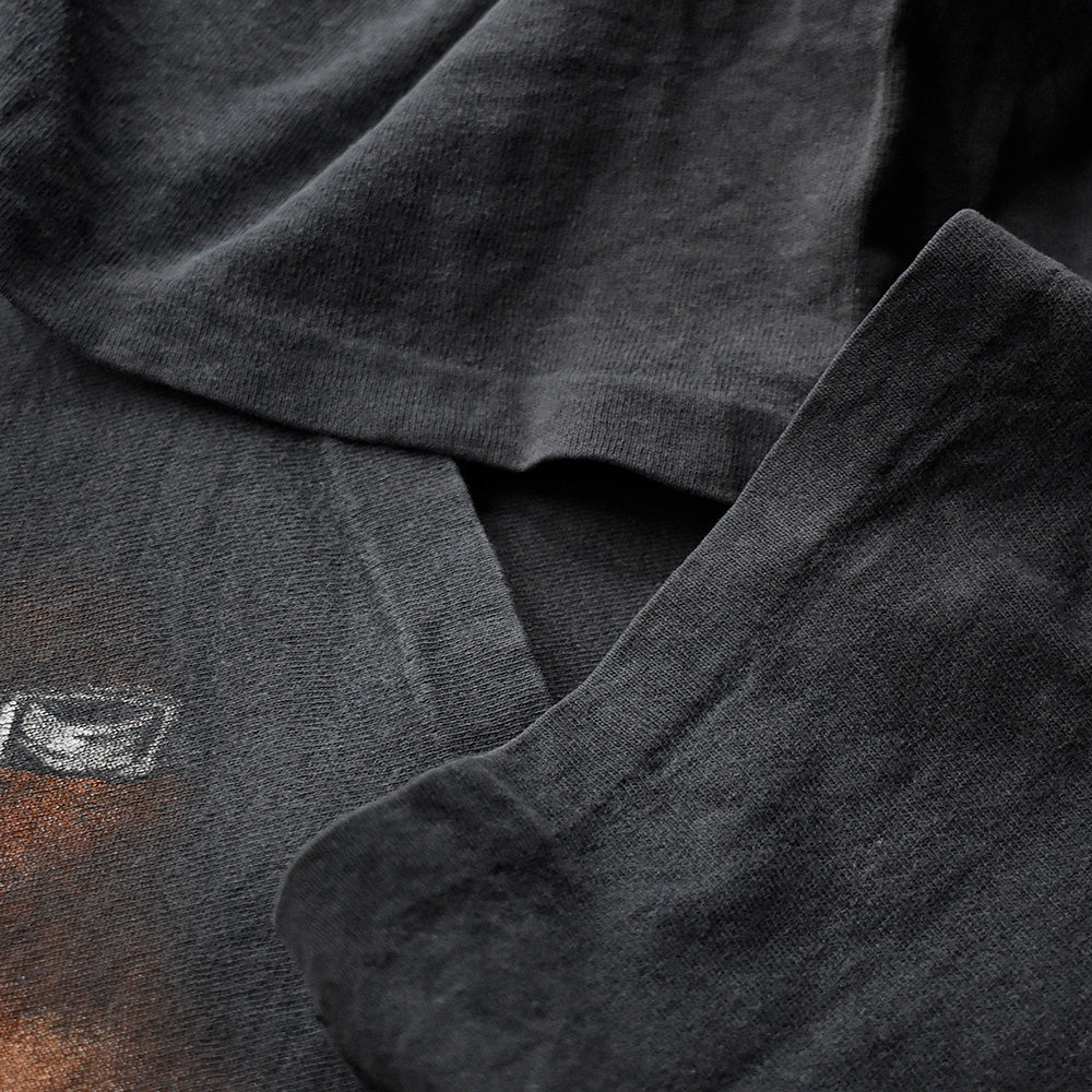 90's 3D EMBLEM “BAD TO THE BONE” Tシャツ USA製 250512H