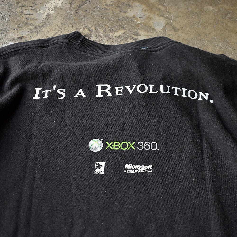 Y2K Xbox 360 Microsoft “Fable III” ゲーム Tシャツ 250815H
