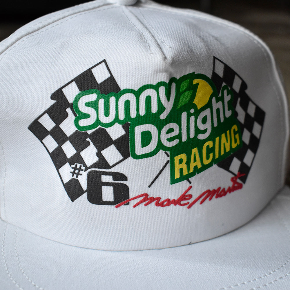 90's～ “Sunny Delight Racing” レーシング キャップ デッドストック USA製 250717H