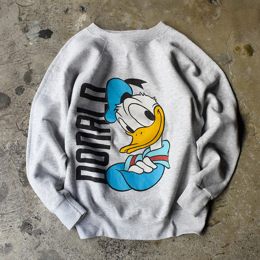 90's Disney “DONALD” スウェット 250130H
