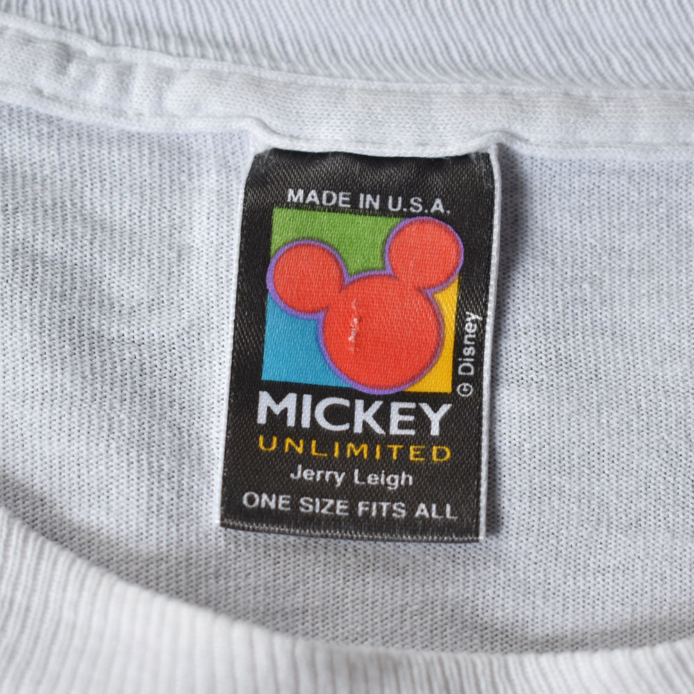 90’s Disney AOP！ ”Mickey” キャラ Tシャツ USA製 240424