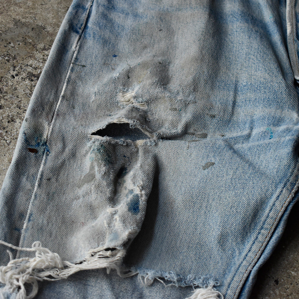 90's ダメージ！ Levi's 501 デニム パンツ USA製 250819H