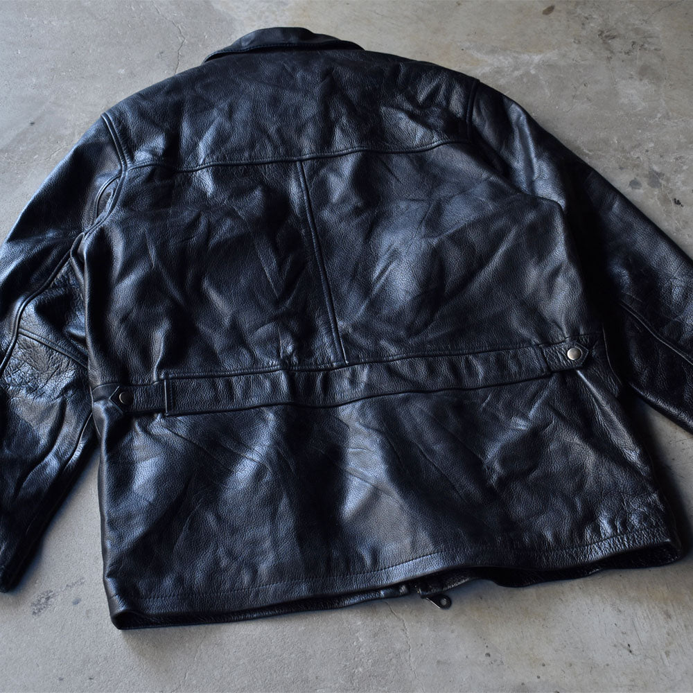 90-00’s WILLSONS 裏地付き レザージャケット カーコート 240115