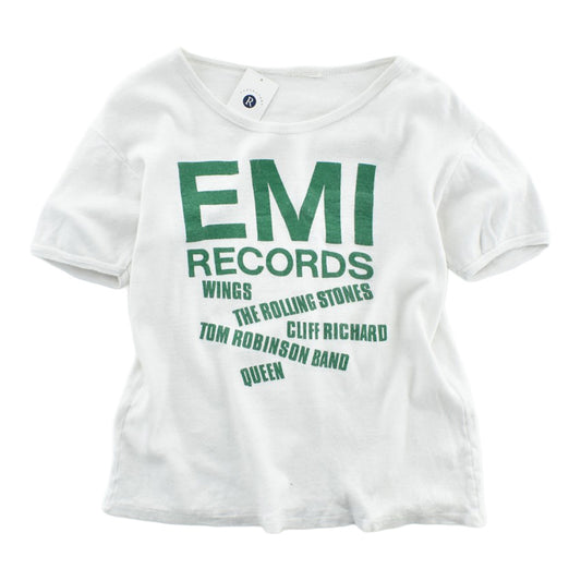 70's EMI RECORDS "Queen, The Rolling Stones, Wings" プロモーション ロックT 260904H