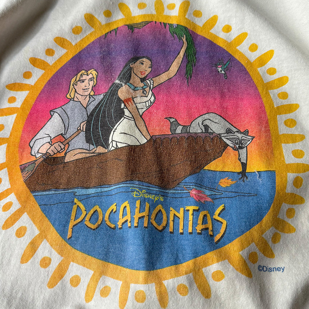 90's Disney “Pocahontas×Burger King” Tシャツ 240325H