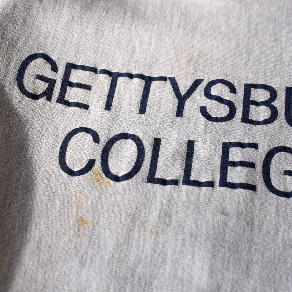 90’s Champion “GETTYSBURG COLLEGE” リバースウィーブ スウェット 251216H