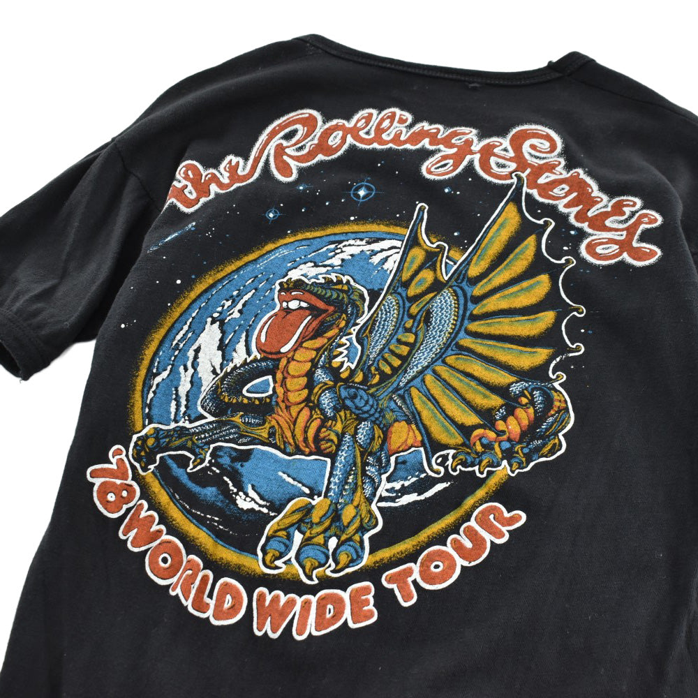 70's The Rolling Stones "'78 U.S. TOUR" ドラゴン ロックTシャツ 260724H