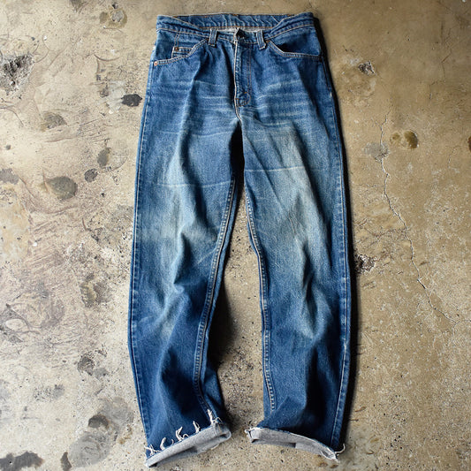 80's Levis 509-0217 テーパード スリムフィット デニムパンツ USA製 オレンジタブ 250204H