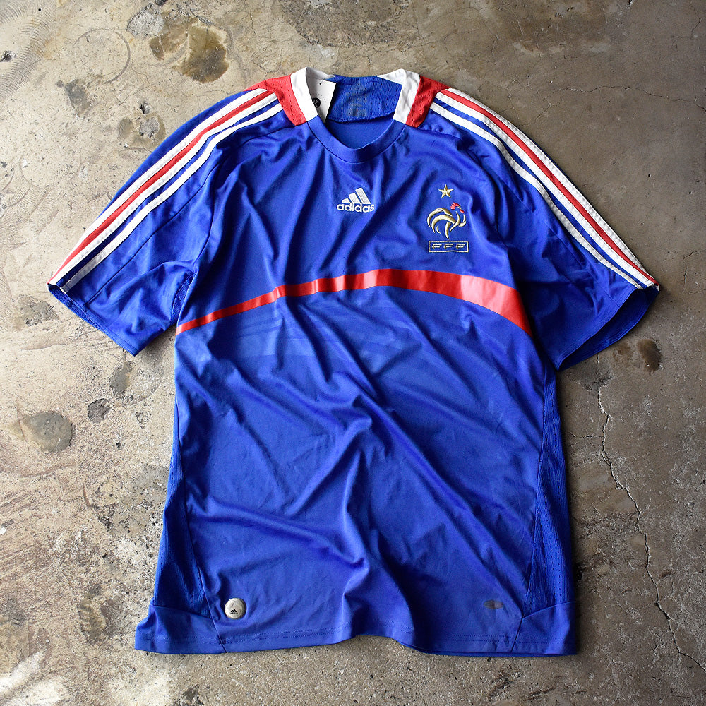 Y2K adidas “France“ フットボールシャツ 240904