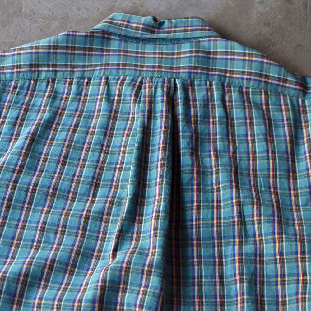 90's Ralph Lauren “BLAIRE” チェック ボタンダウンシャツ 240511 S2102