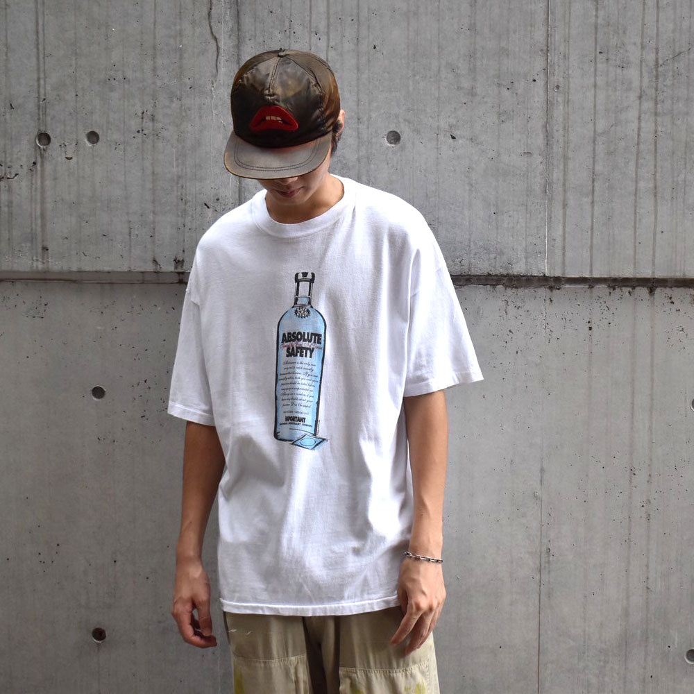 90’s SAFE-T-GEAR “ABSOLUTE SAFETY” AIDS Tシャツ  USA製 250916