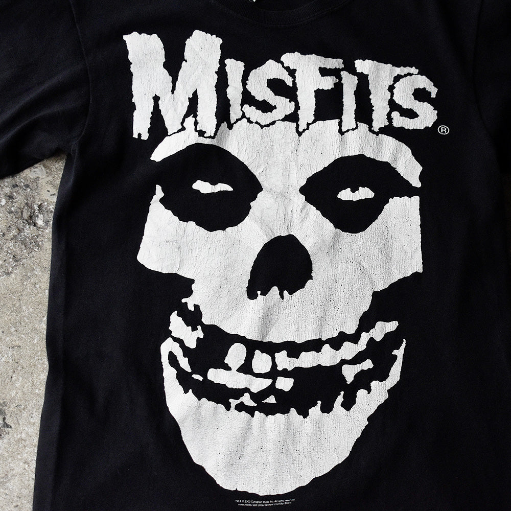 Y2K The Misfits “Skull” Tシャツ 250603H