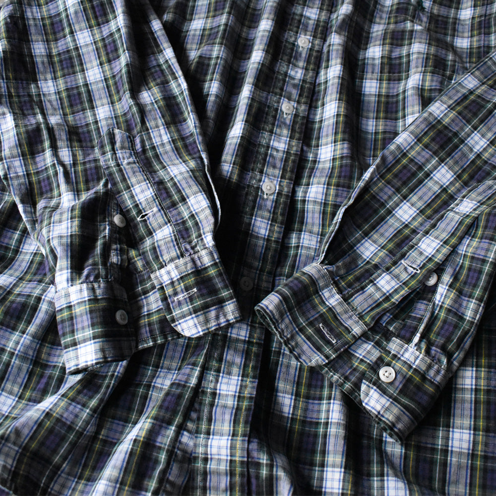 90's Ralph Lauren “BARTLETT” タータンチェック ボタンダウンシャツ 240327 S2066
