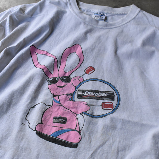 GILDAN “Energizer” 企業 ロゴプリント Tシャツ USA製 240606