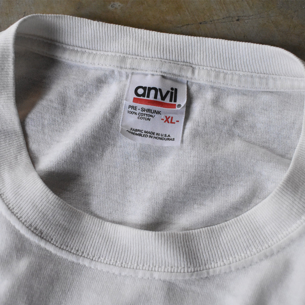 90-00's Anvil “WEST COAST CHOPPERS” 両面プリント クロスロゴ Tシャツ 240429