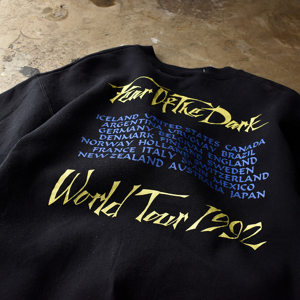 90's　Iron Maiden “Fear Of The Dark” World Tour スウェット 231020H