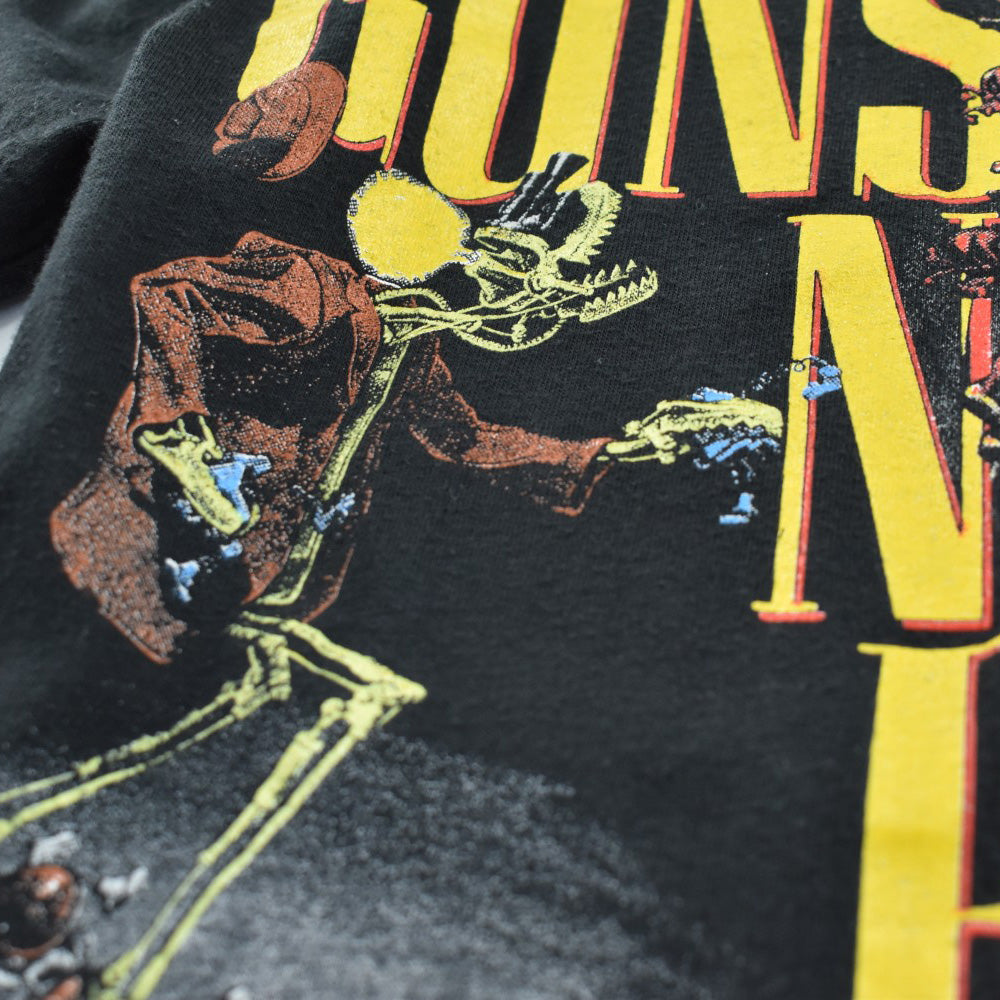 80's GUNS N' ROSES "Appetite for Destruction" 発禁 ロックTシャツ 260814H