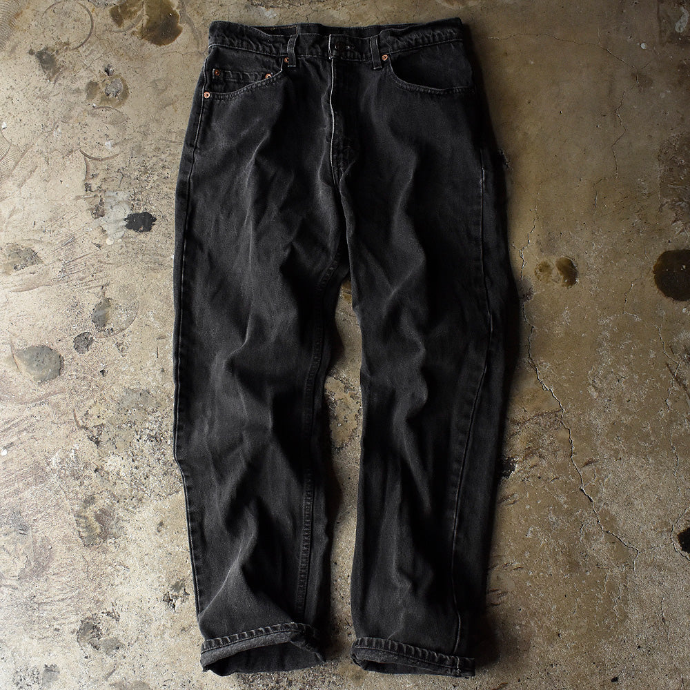 90's Levi's 505 ブラックデニムパンツ 231004H