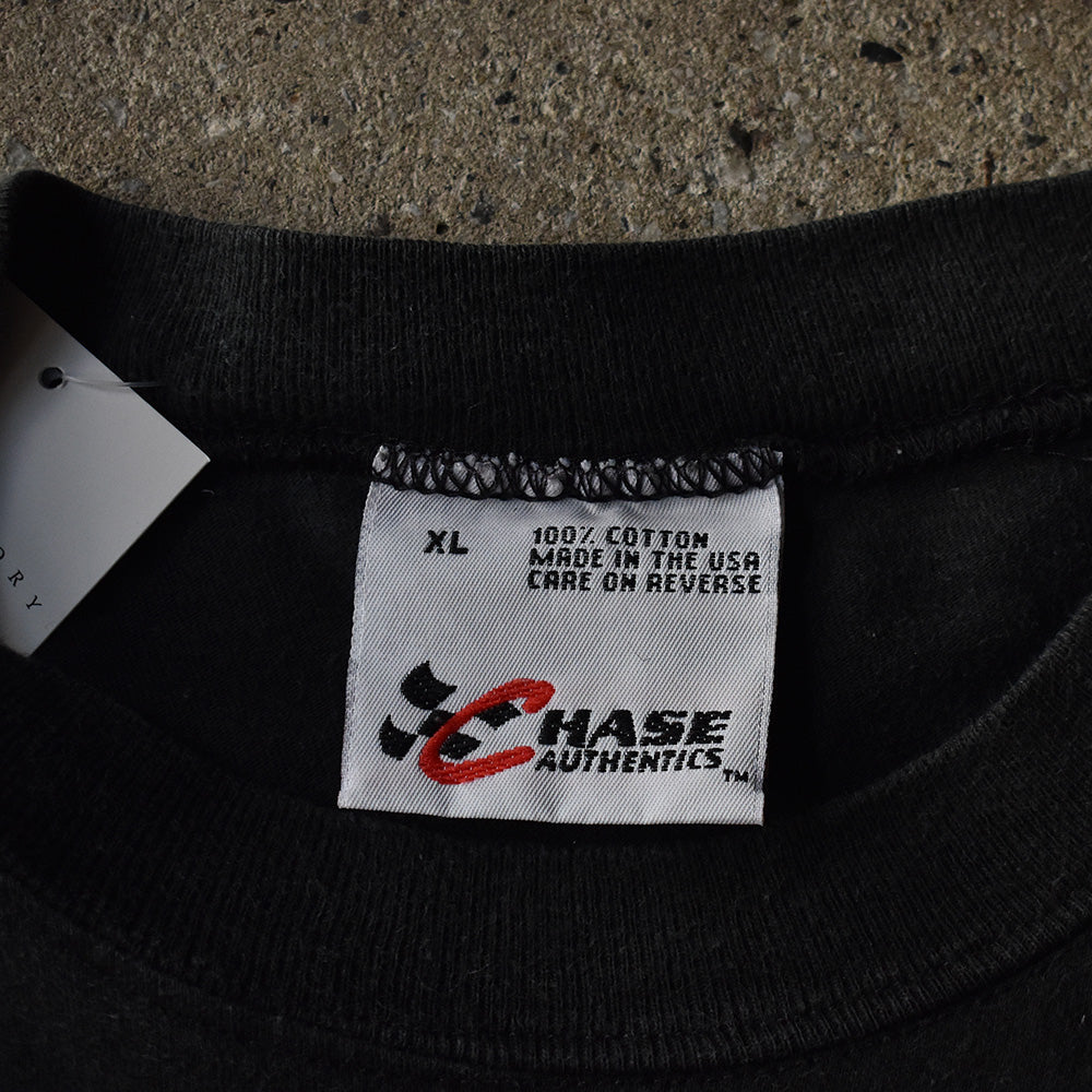 90's　AOP！　CHASE authentics　Racing Tee　USA製　230625H