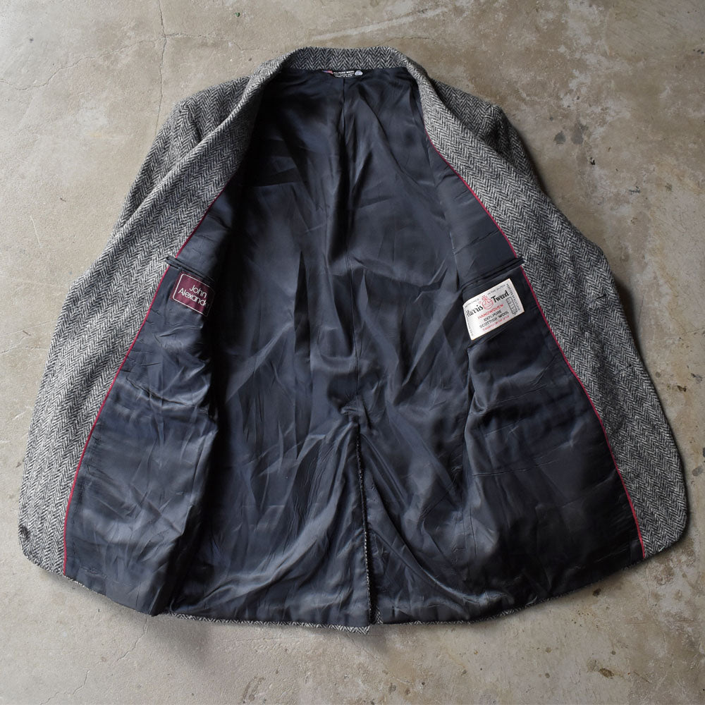 80’s John Alexander “Harris Tweed” テーラードジャケット NOS 251021H