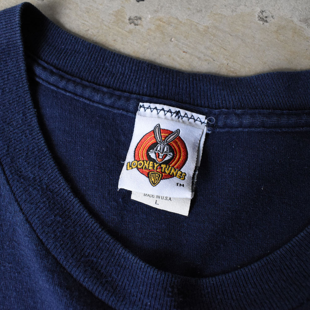 90’s Looney Tunes “TAZMANIAN DEVIL” キャラクターTシャツ 250604