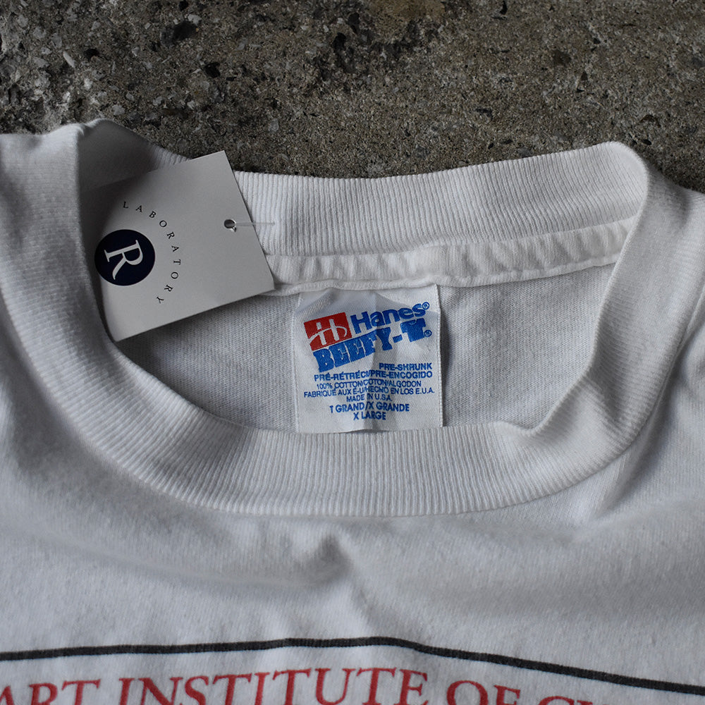 90's “The Art Institute of Chicago” art Tシャツ 240125H
