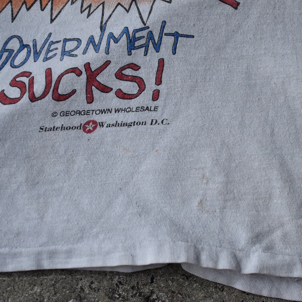 90's ビル・クリントン＆アル・ゴア “BUBBA-HEAD AND VEE PEE VUS“ パロディ！Tシャツ 240605H