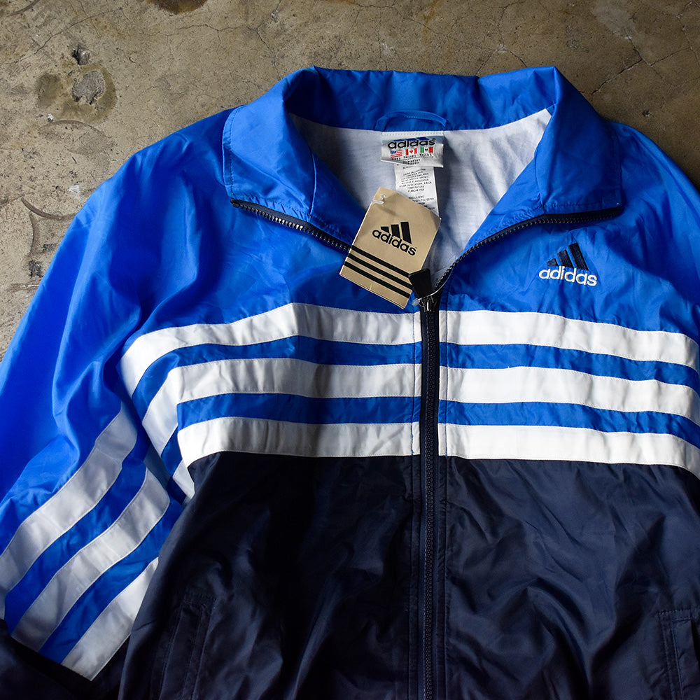 Y2K adidas デッドストック！ ナイロンジャケット 250328H