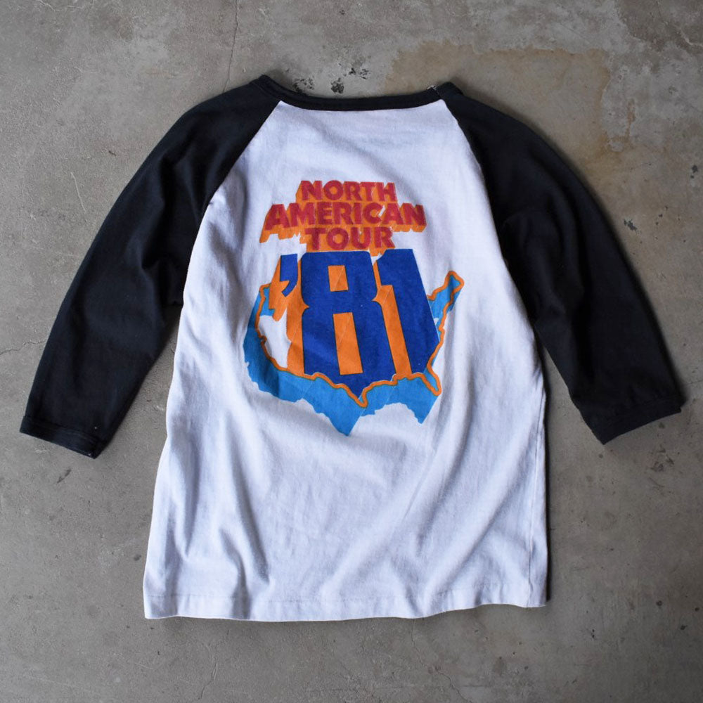 Bob Dylan “IN CONCERT” ラグランスリーブ ロックTシャツ 251125H