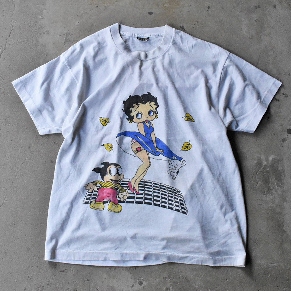 90’s “Betty Boop” マリリン・モンロー キャラTシャツUSA製 240809