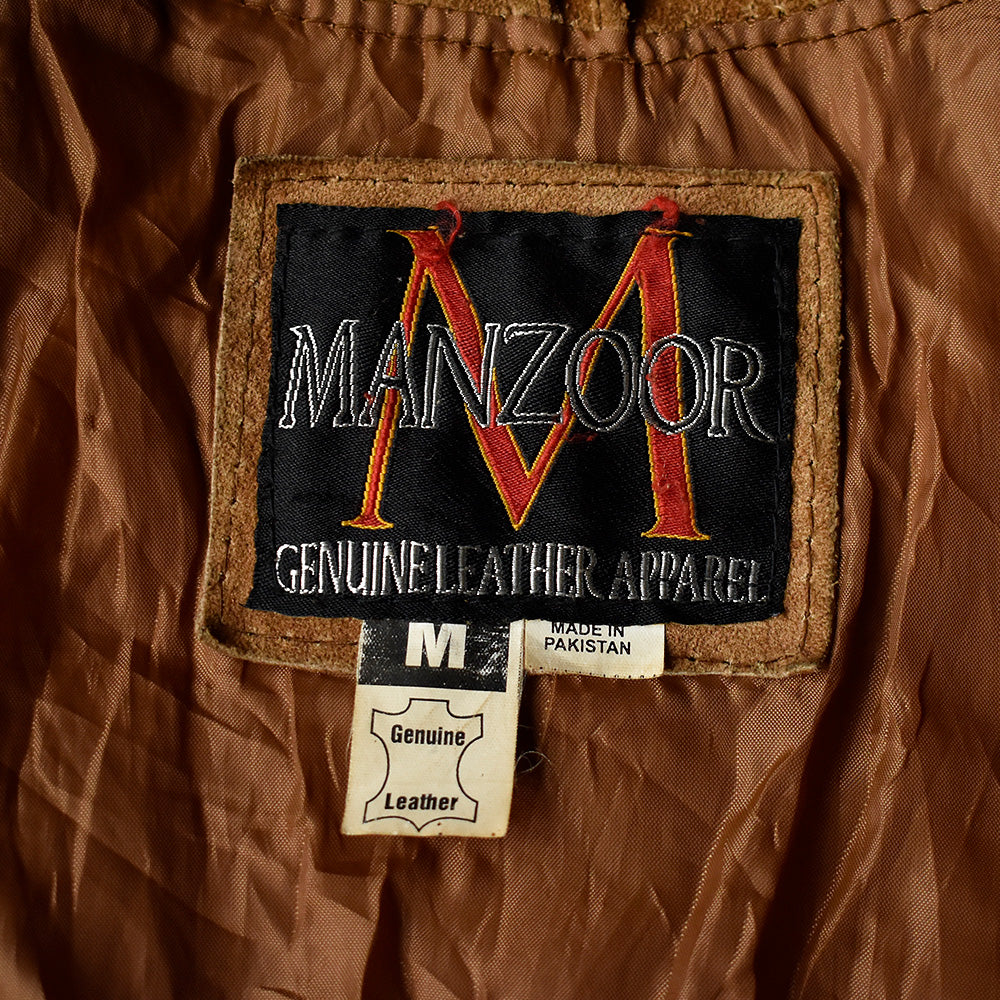 70's-80's MANZOOR “NOMAD” フリンジ スエードレザージャケット 231125H