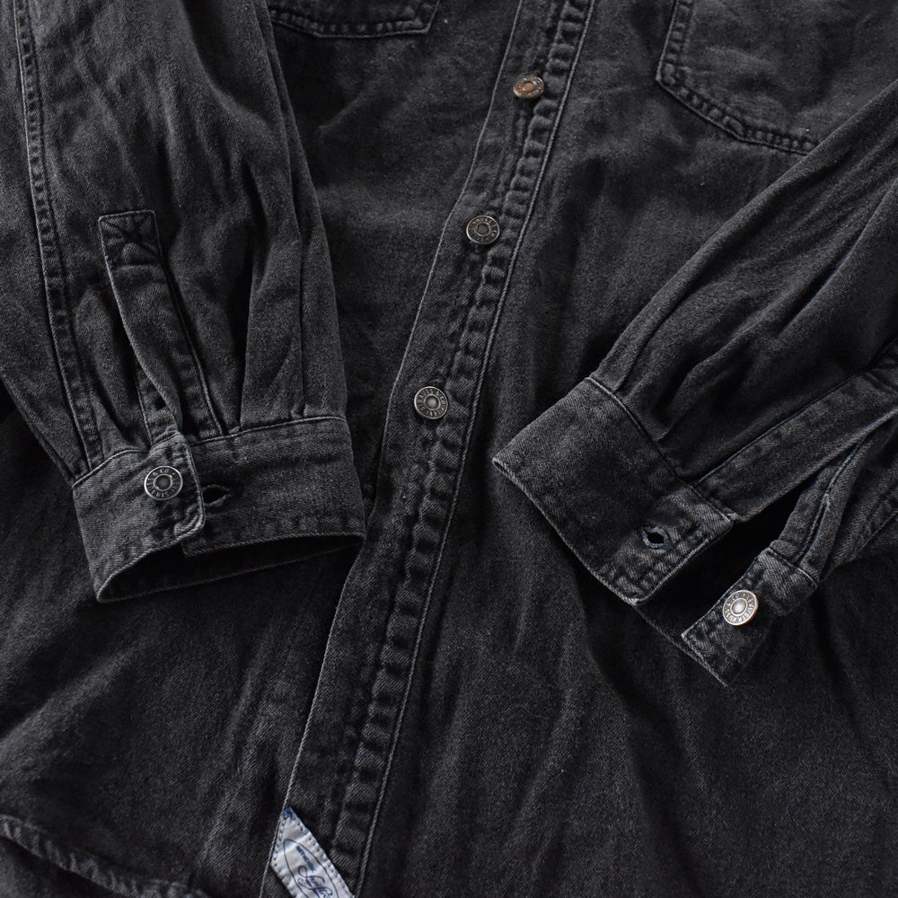 90’s Levi’s ブラックデニムシャツ 240322