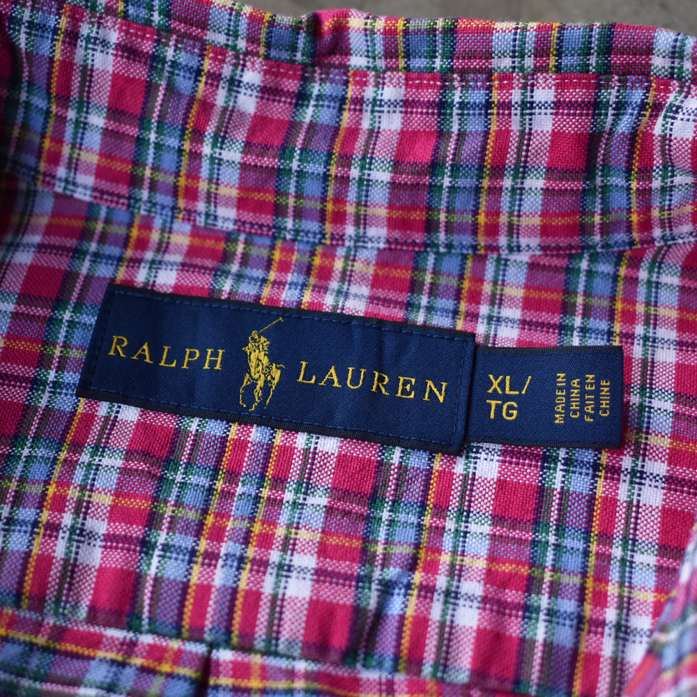 Ralph Lauren/ラルフ ローレン タータンチェック ボタンダウンシャツ　230608
