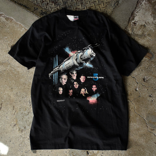 90's BABYLON 5 SFドラマ Tシャツ USA製 230819H